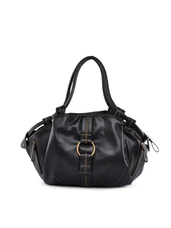 Baggit Women Black Gang Handbag