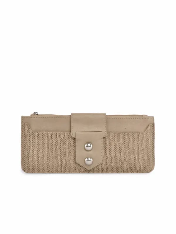 Baggit Women Udaan Jhuti Beige Wallet