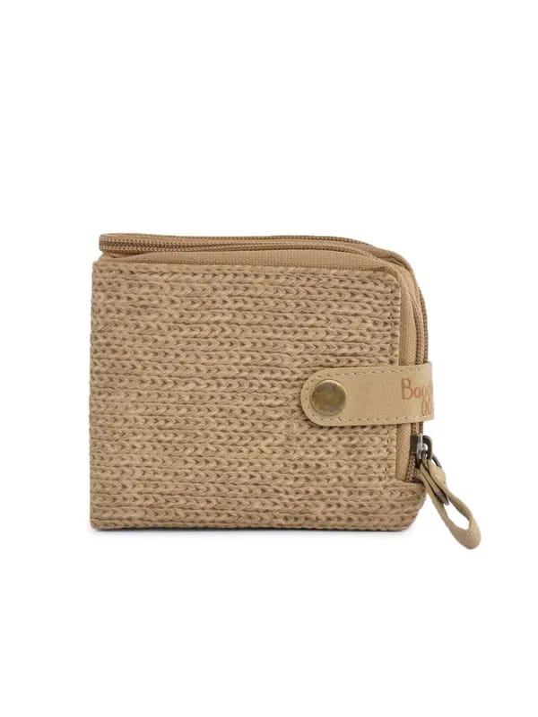 Baggit Women Volume Jhuti Beige Wallet