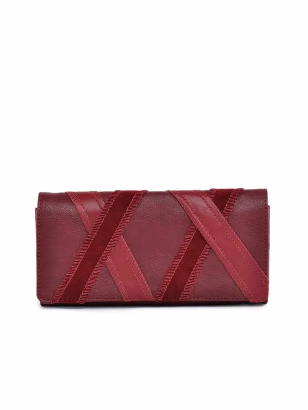 Baggit Women Era Taj Red Wallet