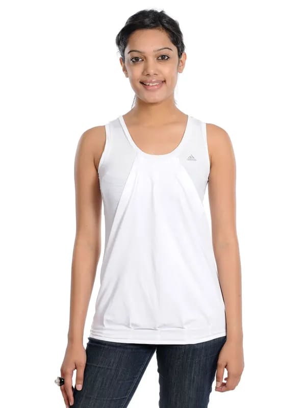 ADIDAS Womens Tank White T-shirt