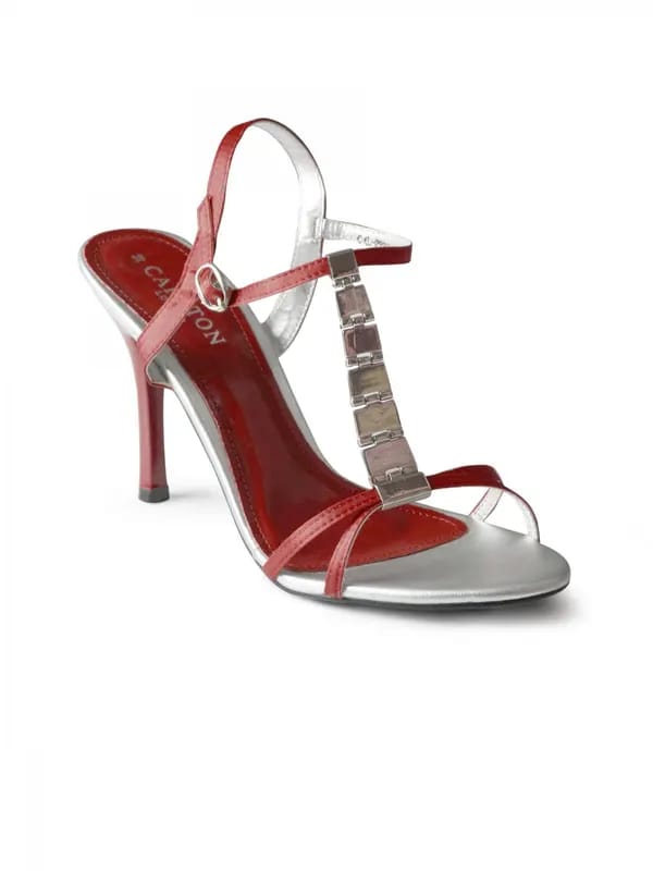 Carlton London Women Classy Red Sandals