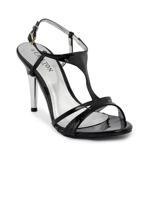 Carlton London Women Classy Black Sandals