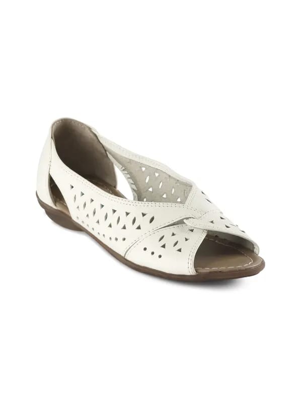 Catwalk Women White Casual Flats