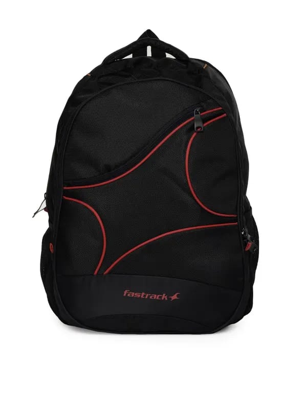 Fastrack Unisex Black Backpack