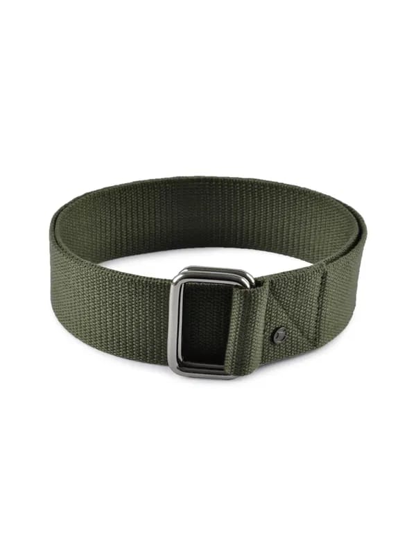 Fastrack Unisex Polyester Olive Belt