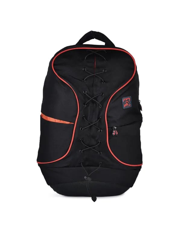 Footloose Unisex Morita Black Backpack