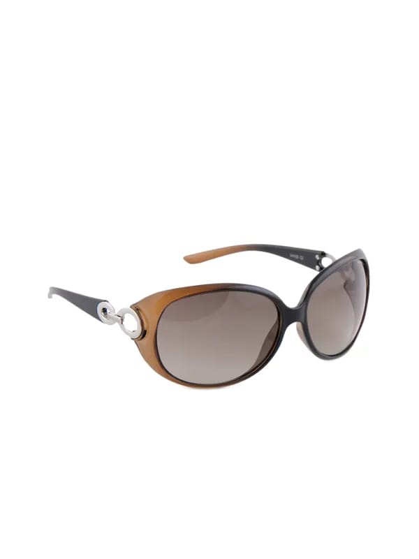 Van Heusen Women Black Oversized Sunglasses VH163-C2