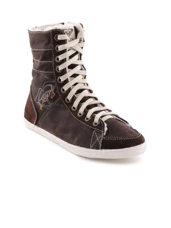 Roxy Women Sneaky Super High Brown Casual Shoes