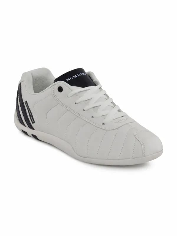Numero Uno Men Casual White Shoes