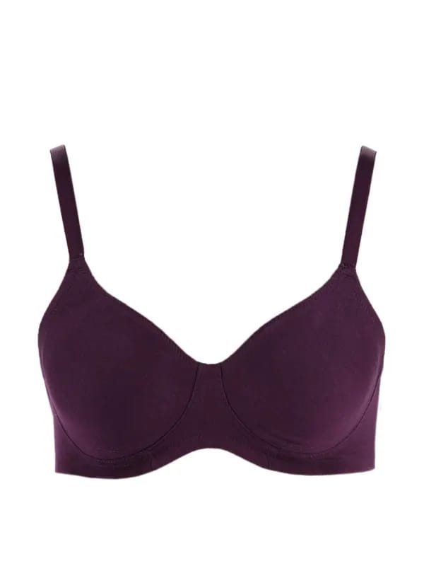 Enamor Women Smooth Purple Bra