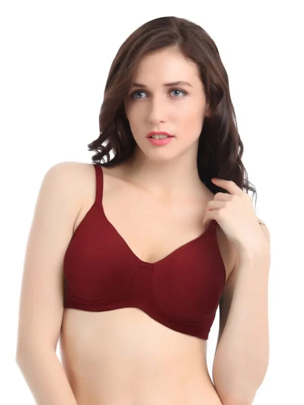 Enamor Red Smooth Bra