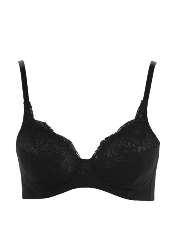 Enamor Women Lift Black Bra