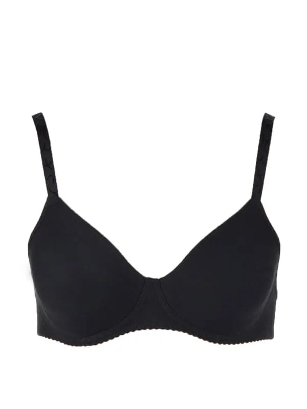 Enamor Women Smooth Black Bra