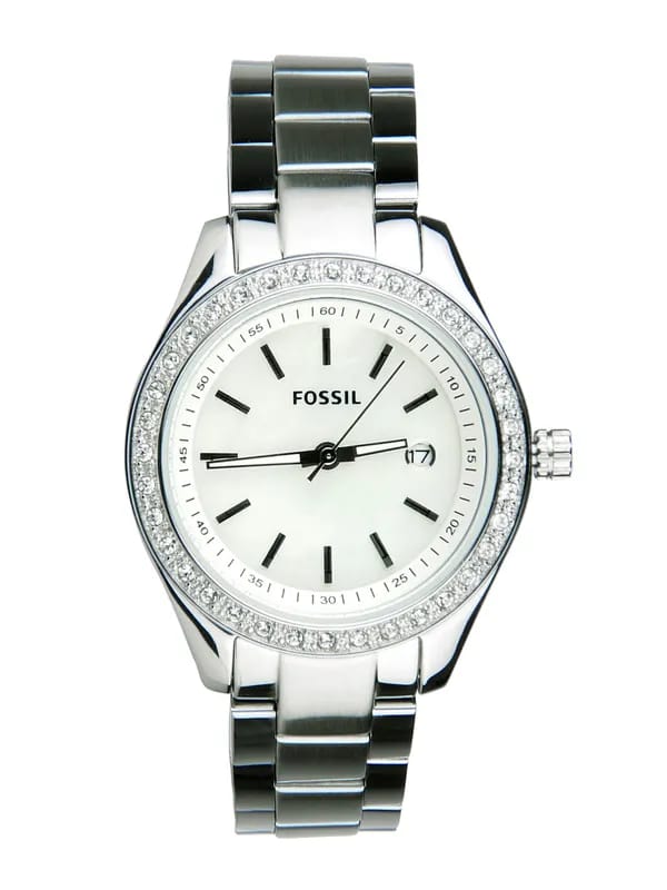 Fossil Women White Dial Watch ES2998