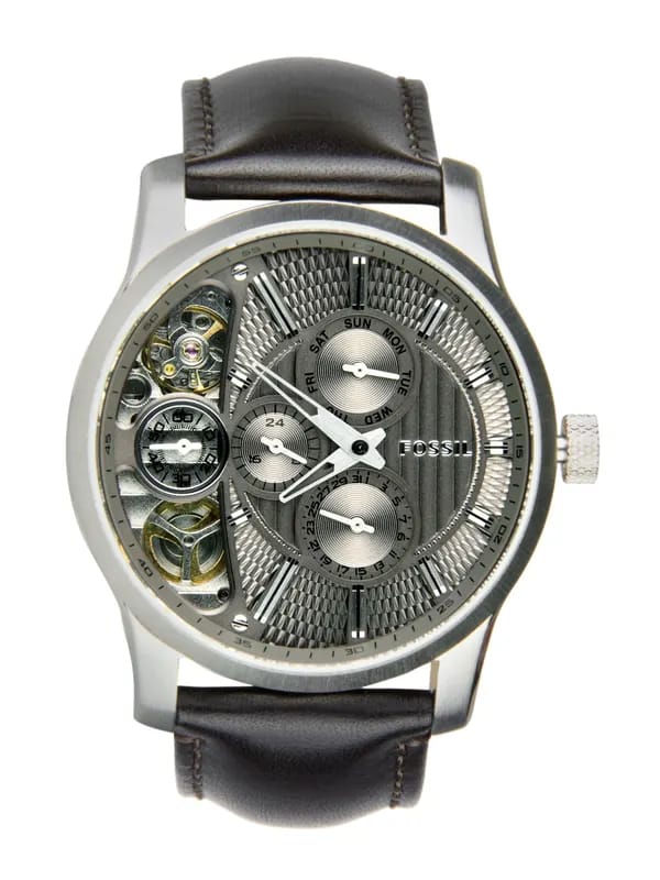 Fossil Men Grey Dial Watch ME1098