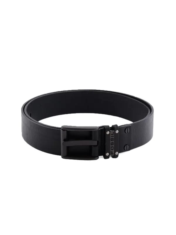 Fossil Men Pierce Black Belt