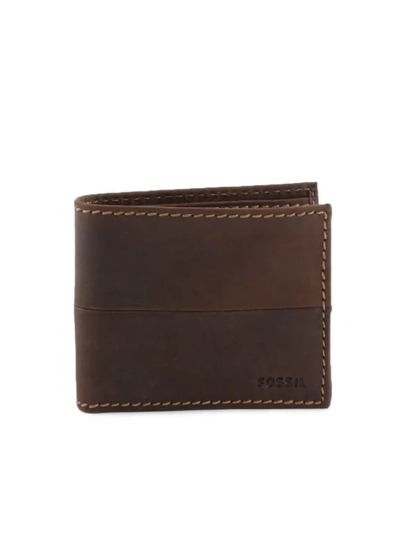 Fossil Men Marcus Traveller Brown Wallet