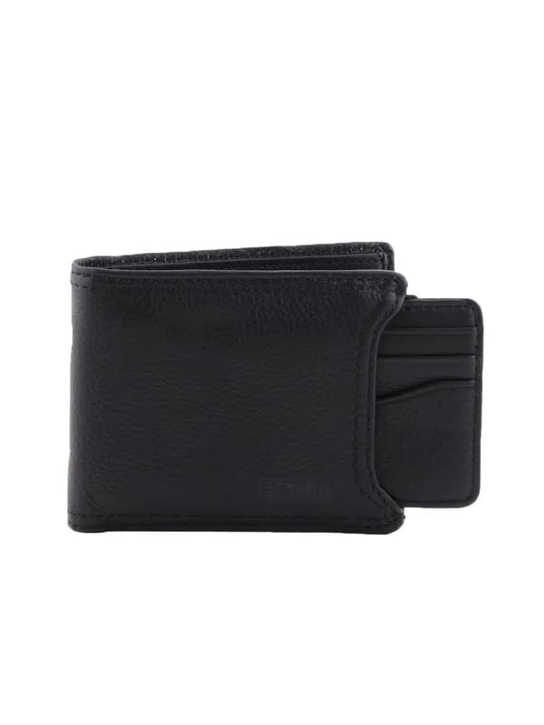 Fossil Men Midway 2 in 1 Black Wallet