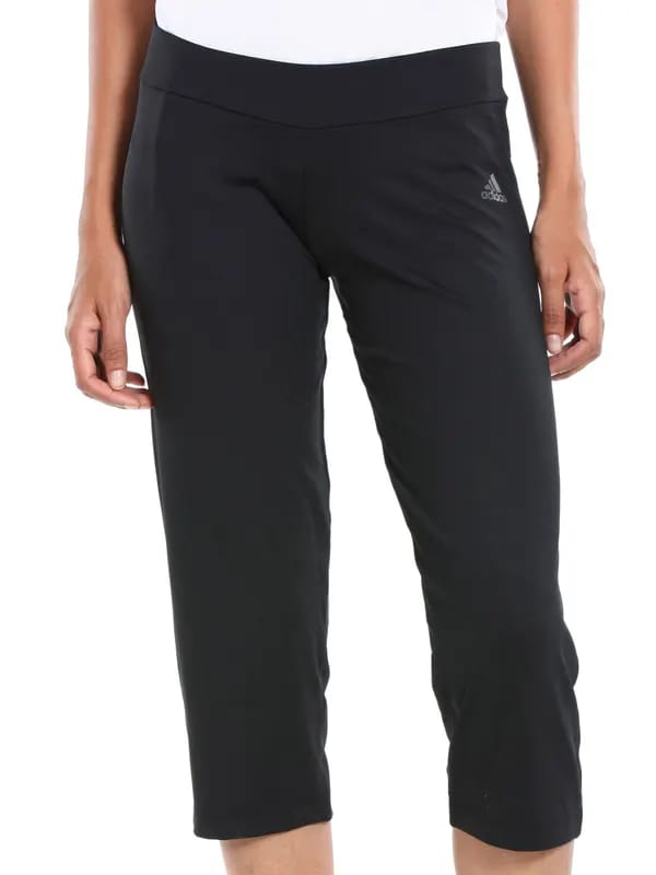 ADIDAS Women Black Capris
