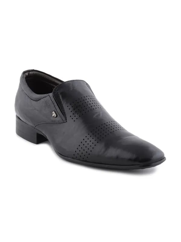 Provogue Men Black Formal Shoes
