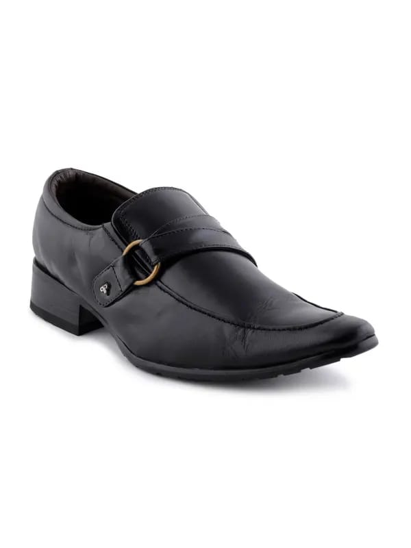Provogue Men Black Formal Shoes