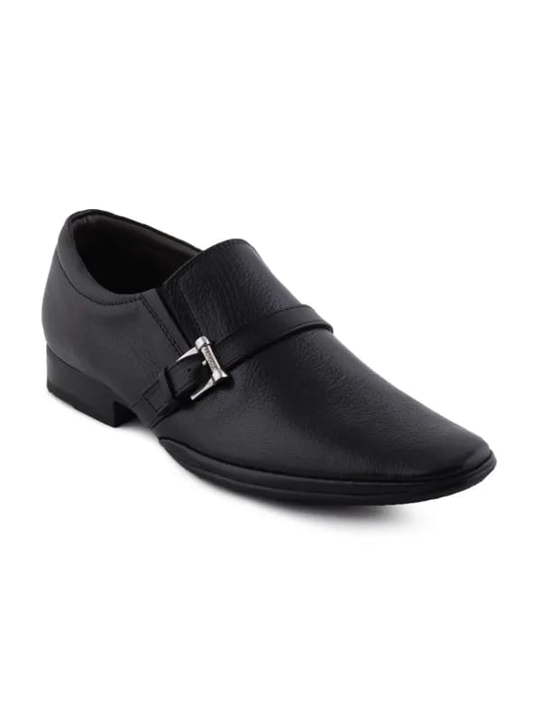 Provogue Men Black Formal Shoes