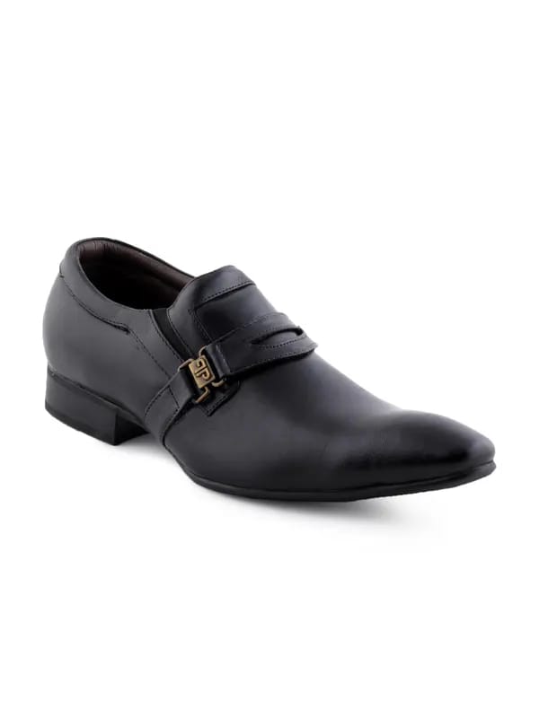 Provogue Men Black Formal Shoes