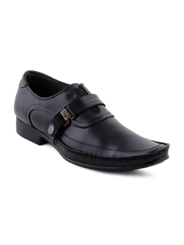 Provogue Men Black Formal Shoes