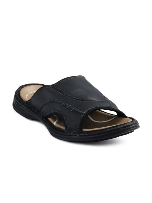 Hush Puppies Men Gel comfort Black Sandals