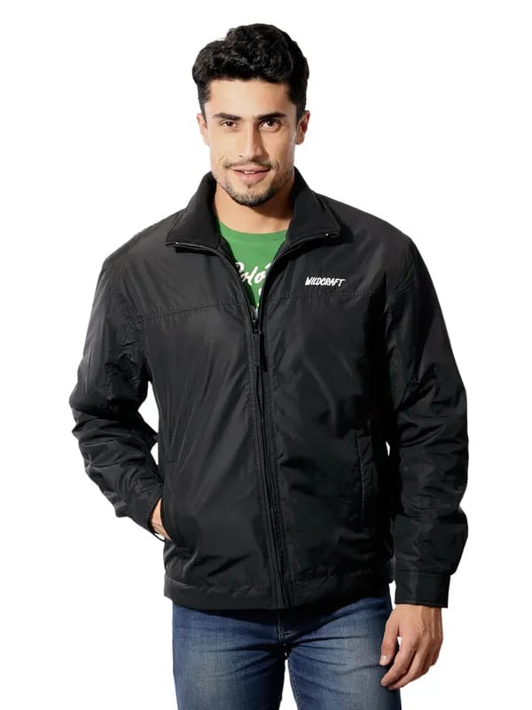 Wildcraft Men Light Quilt Black Jacket