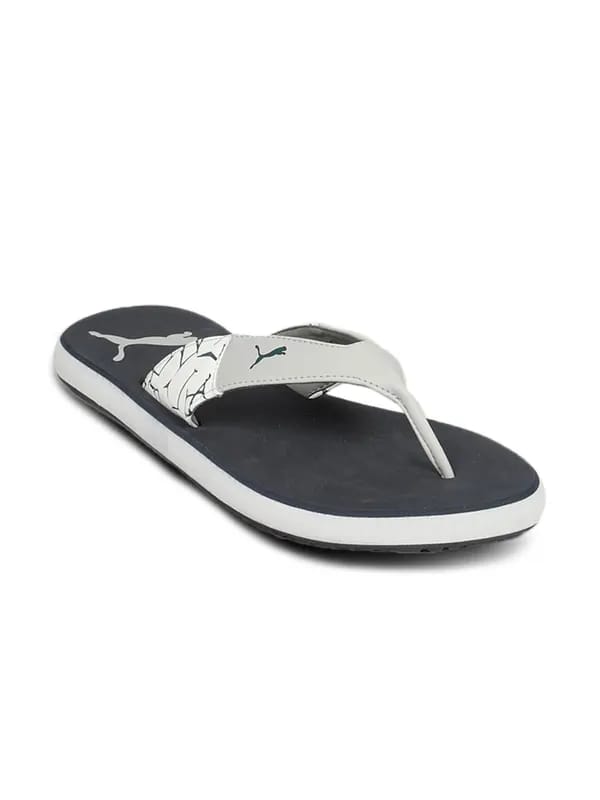 Puma Men's Winglet Grey Navy Flip Flop