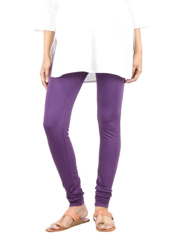 Myntra Women Purple Leggings