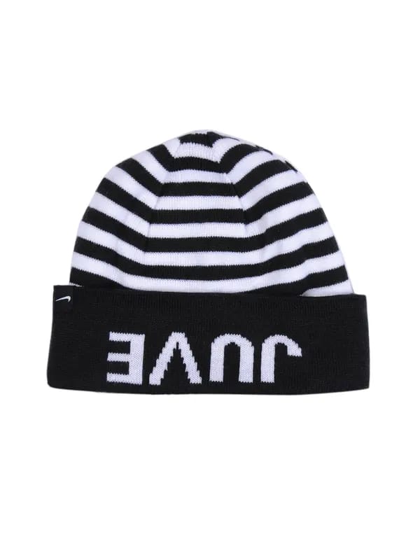 Nike Unisex Striped Black Cap