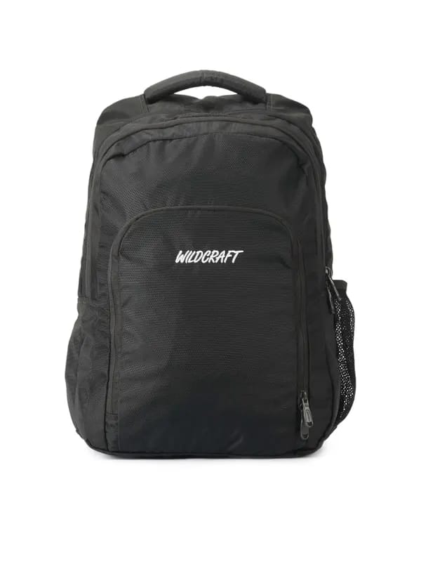 Wildcraft Unisex Black Backpack