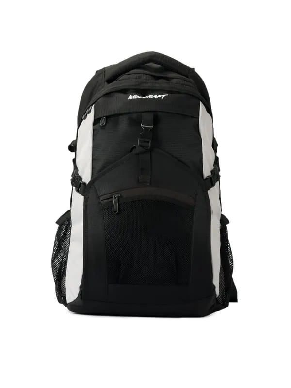 Wildcraft Unisex Black & Grey Backpack