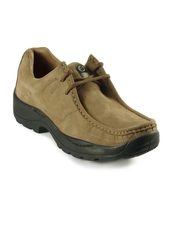 Woodland Men Brown Casual Shoes