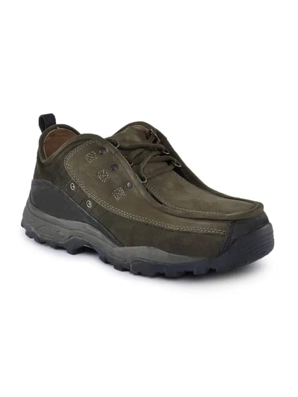 Woodland Men Green Casual Shoes