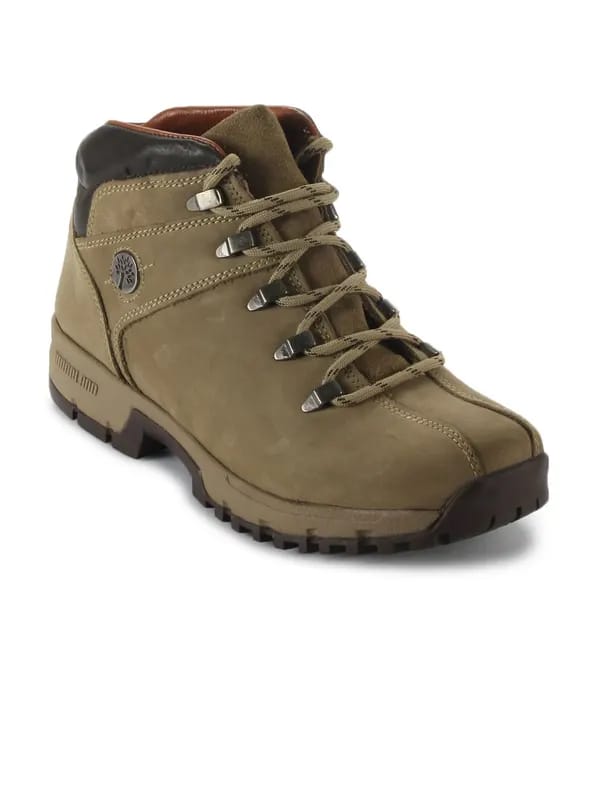 Woodland Men Khaki Casual Shoes
