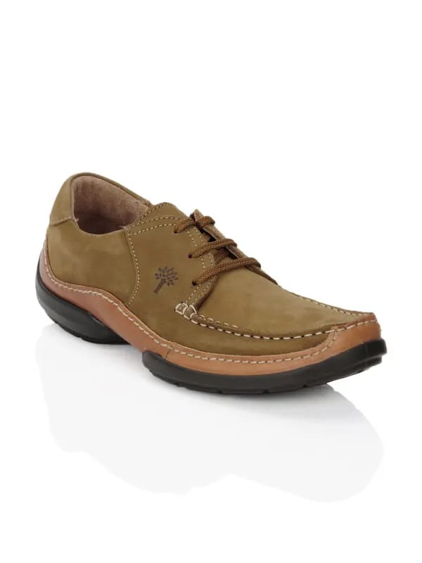 Woodland Men Camel Casual Shoes