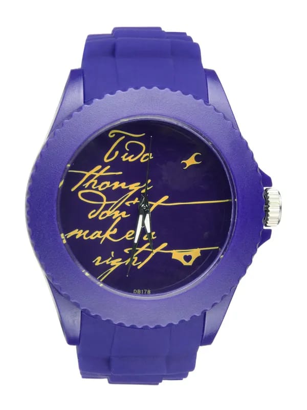 Fastrack Women Blue Dial Watch 9911PP03