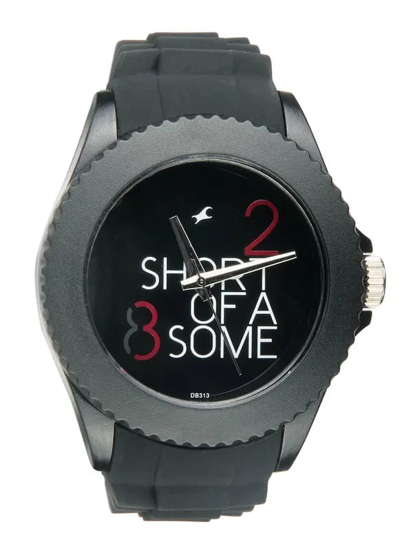 Fastrack Women Black Dial Watch 9911PP04