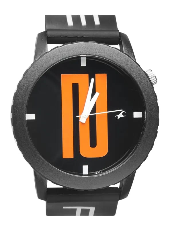 Fastrack Unisex Black Dial Watch 9912PP13