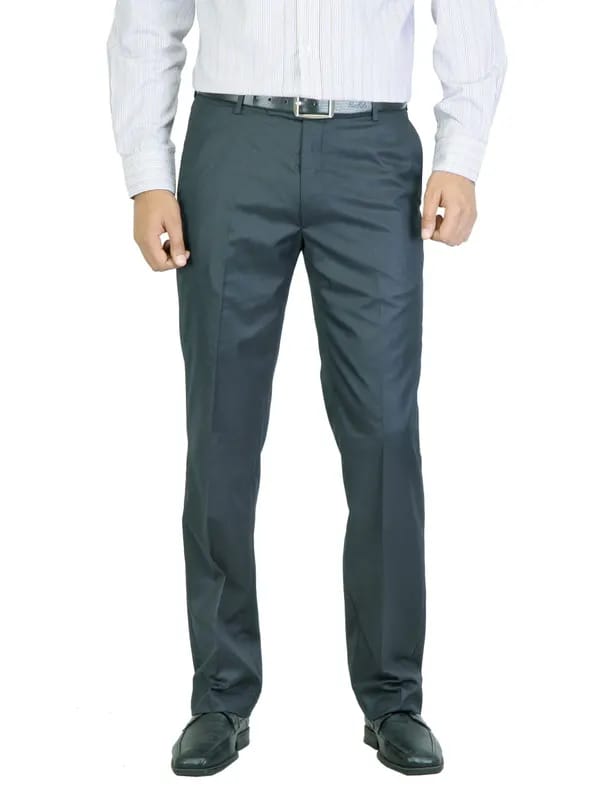 Arrow Men Navy Grey Trousers