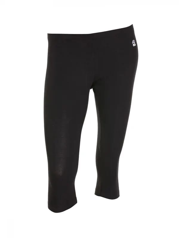 Nike Women Cuffed Black Capris