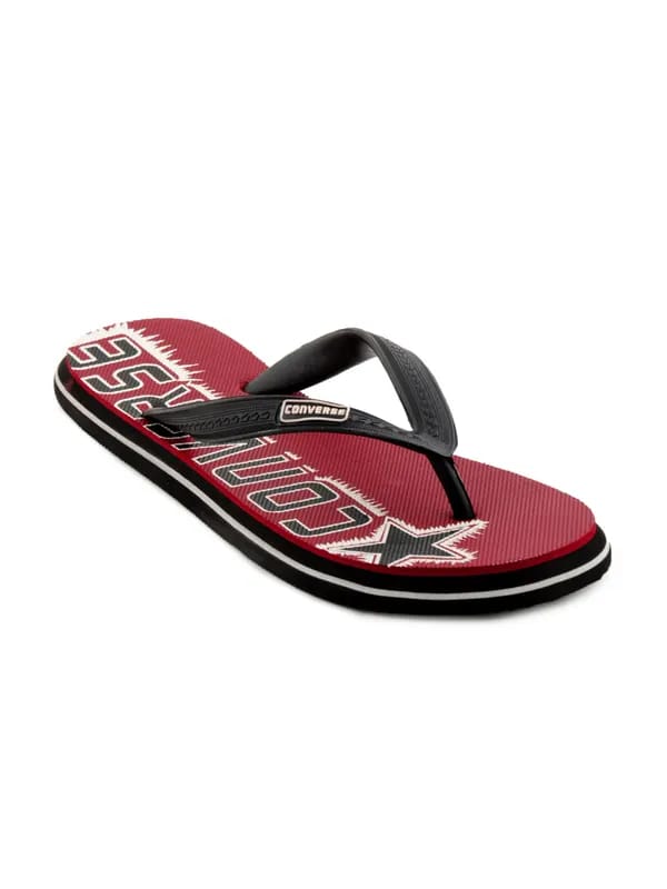 Converse Men Red Flip Flops