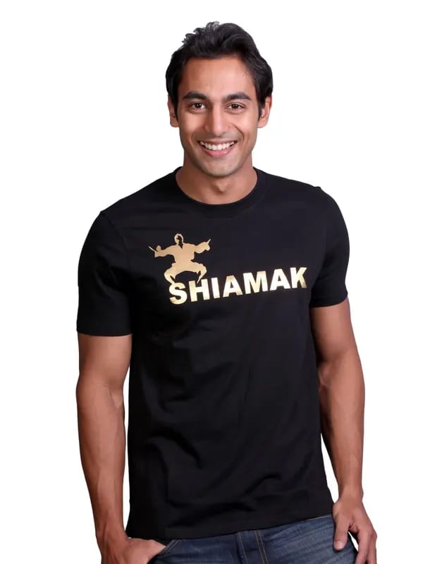 Reebok Men Shiamak Dance Black T-shirt