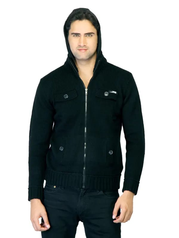 Spykar Men Black Sweaters