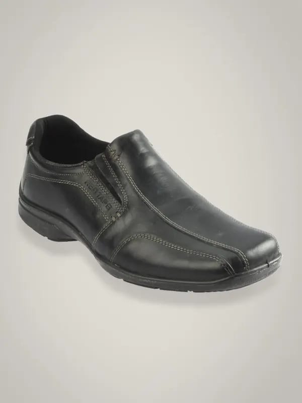 Red Tape Men's Semi Black Casual Shoe