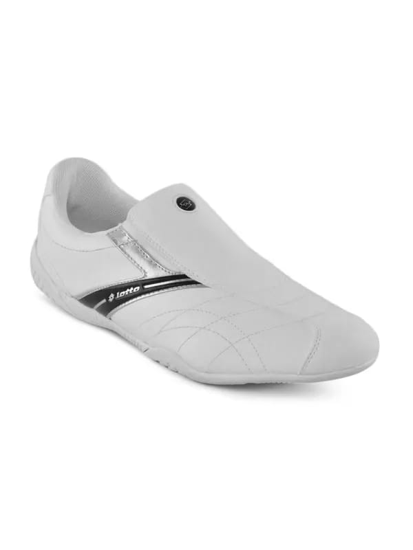 Lotto Men White Pesa Slip-On Casual Shoes